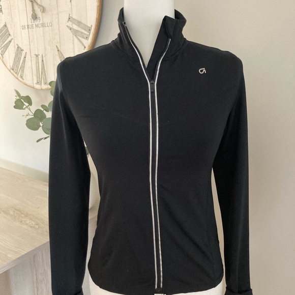 GAP Jackets & Blazers - GapFit Black Full Zip Track/Athletic Jacket